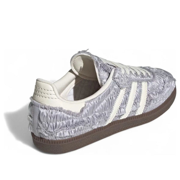Adidas Samba OG Caroline Hu Satin Silver Metallic