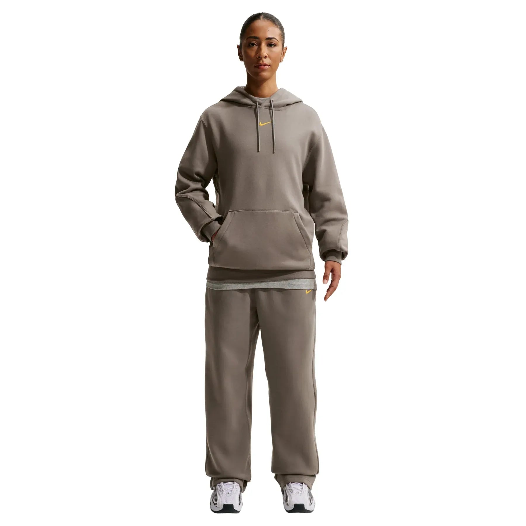 Nike x NOCTA Fleece CS Hoodie (FW25) Olive Grey (HM5762-040) | Snrkickz