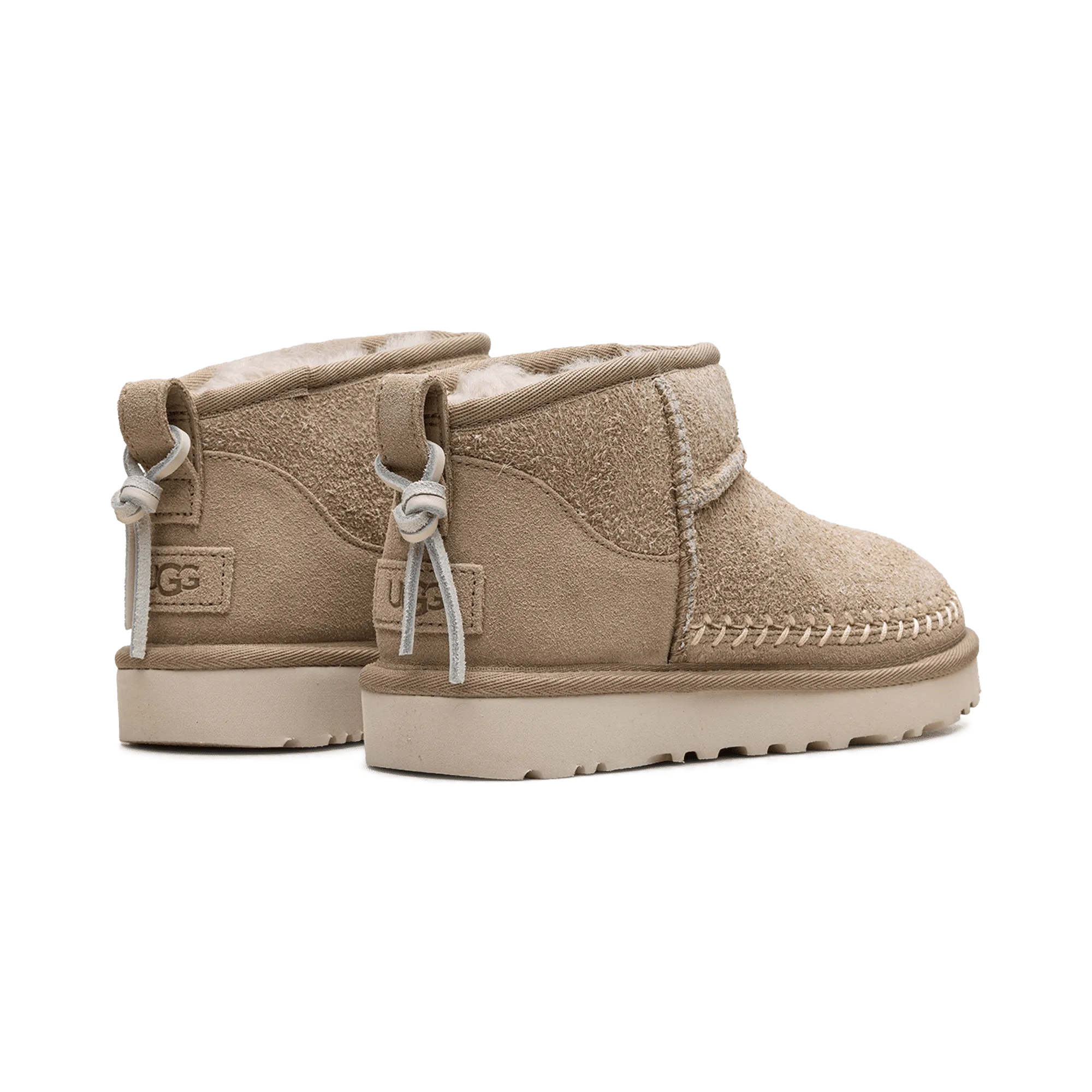 UGG Classic Ultra Mini Biarritz Boot Mustard Seed (Women's) (1171538-MDSD) | Snrkickz