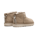 UGG Classic Ultra Mini Biarritz Boot Mustard Seed (Women's) (1171538-MDSD) | Snrkickz