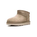 UGG Classic Ultra Mini Biarritz Boot Mustard Seed (Women's) (1171538-MDSD) | Snrkickz