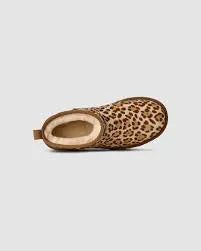 UGG Classic Ultra Mini Boot Felicity Leopard Jasmine (Women's) (1178110-FDJ) | Snrkickz