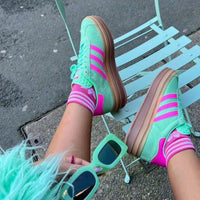 adidas Gazelle Bold Pulse Mint Pink (Women's) (H06125) | Snrkickz
