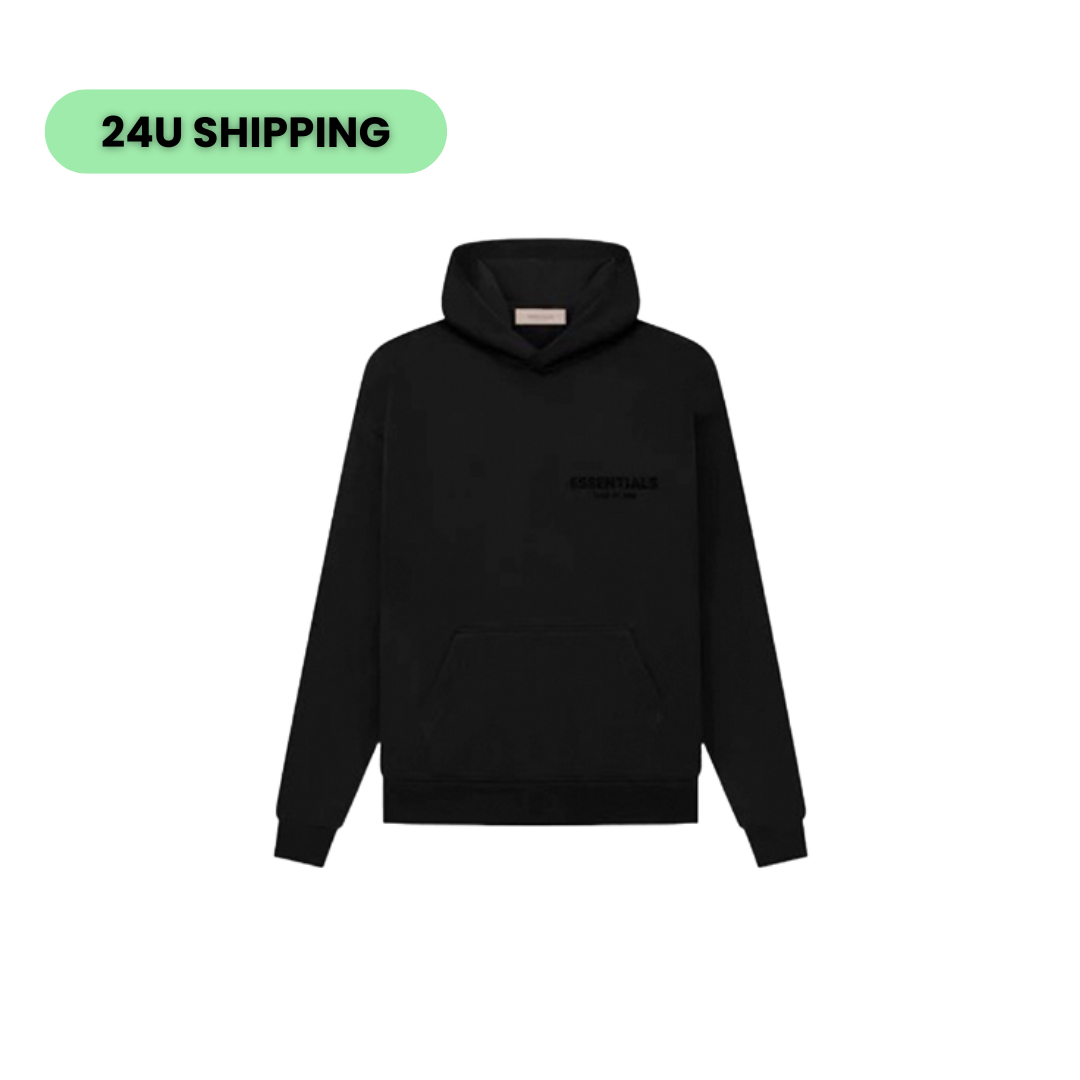 Fear of God Essentials Limo Black Hoodie