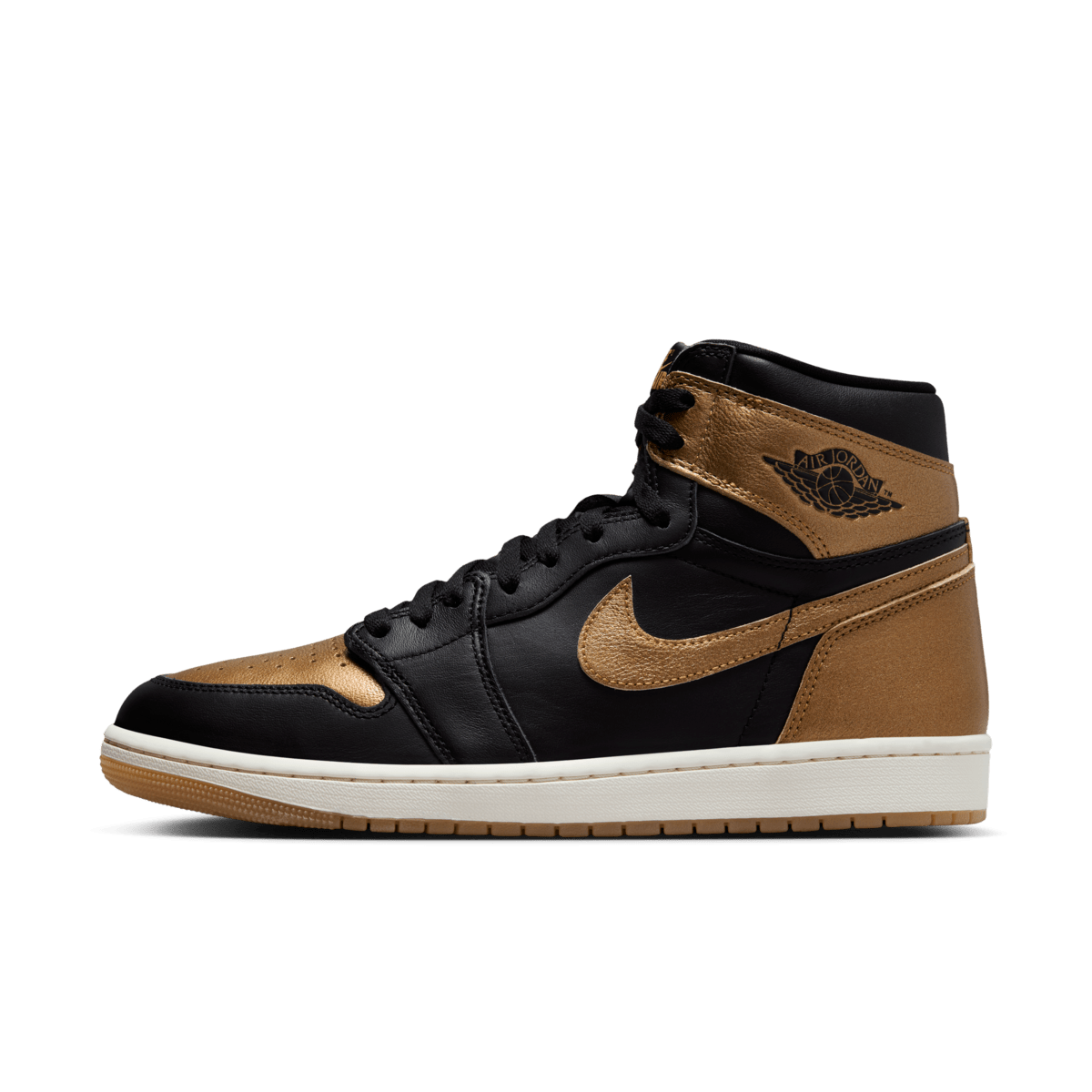 Air Jordan 1 Retro High OG Black Metallic Gold