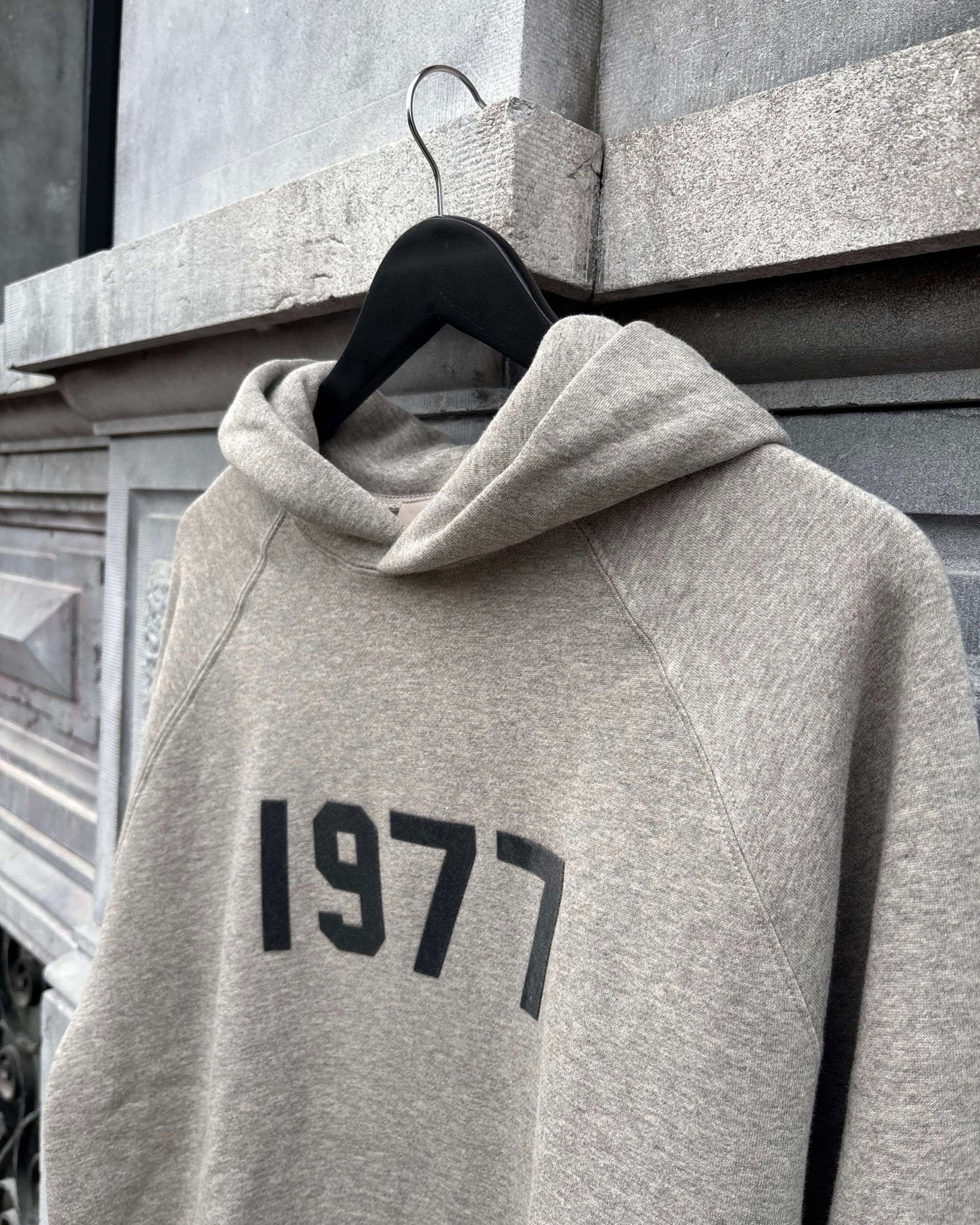 Fear of God Essentials 1977 Dark Oatmeal Hoodie
