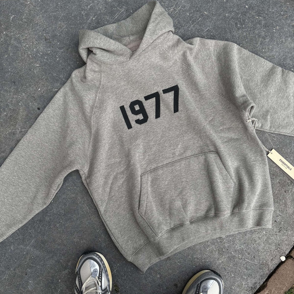 Fear of God Essentials 1977 Dark Oatmeal Hoodie