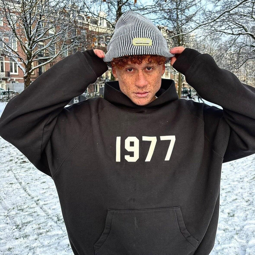 Fear of God Essentials 1977 Hoodie Iron