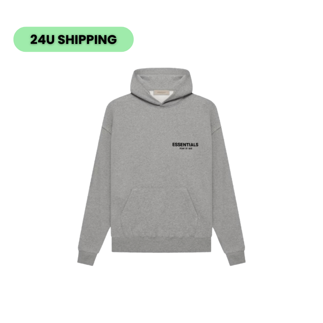 Fear of God Essentials Dark Oatmeal Hoodie