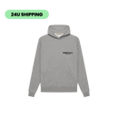Fear of God Essentials Dark Oatmeal Hoodie – oversized donker havermoutkleurige hoodie met subtiel merklogo