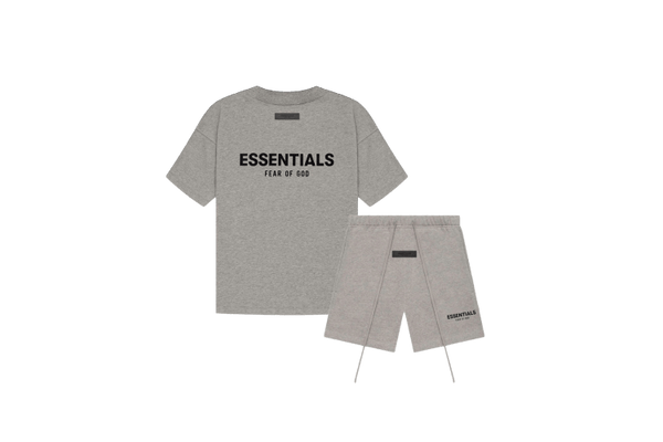 Fear of God Essentials Dunkles Haferflocken Sommer-Set