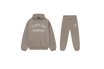 Fear of God Essentials Fleece Komplettset in Meliertem Grau