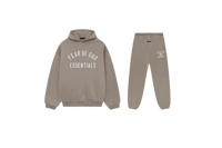 Fear of God Essentials Fleece Heather Grey Full Set Snrkickz