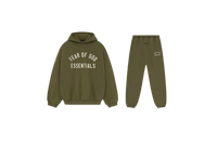 Fear of God Essentials Fleece Military Full Set Snrkickz Trainingspak