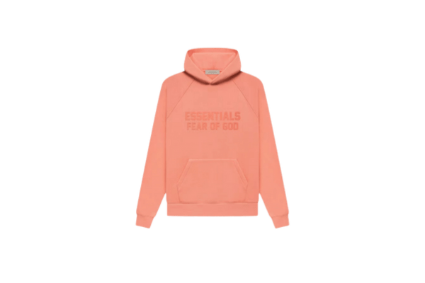 Fear of God Essentials FW22 Coral Hoodie