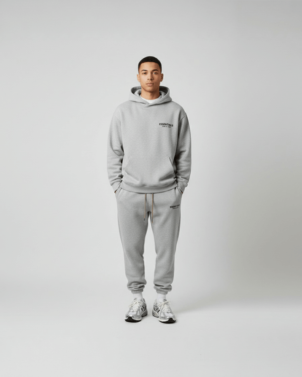 Fear of God Essentials FW24 Light Heather Full set