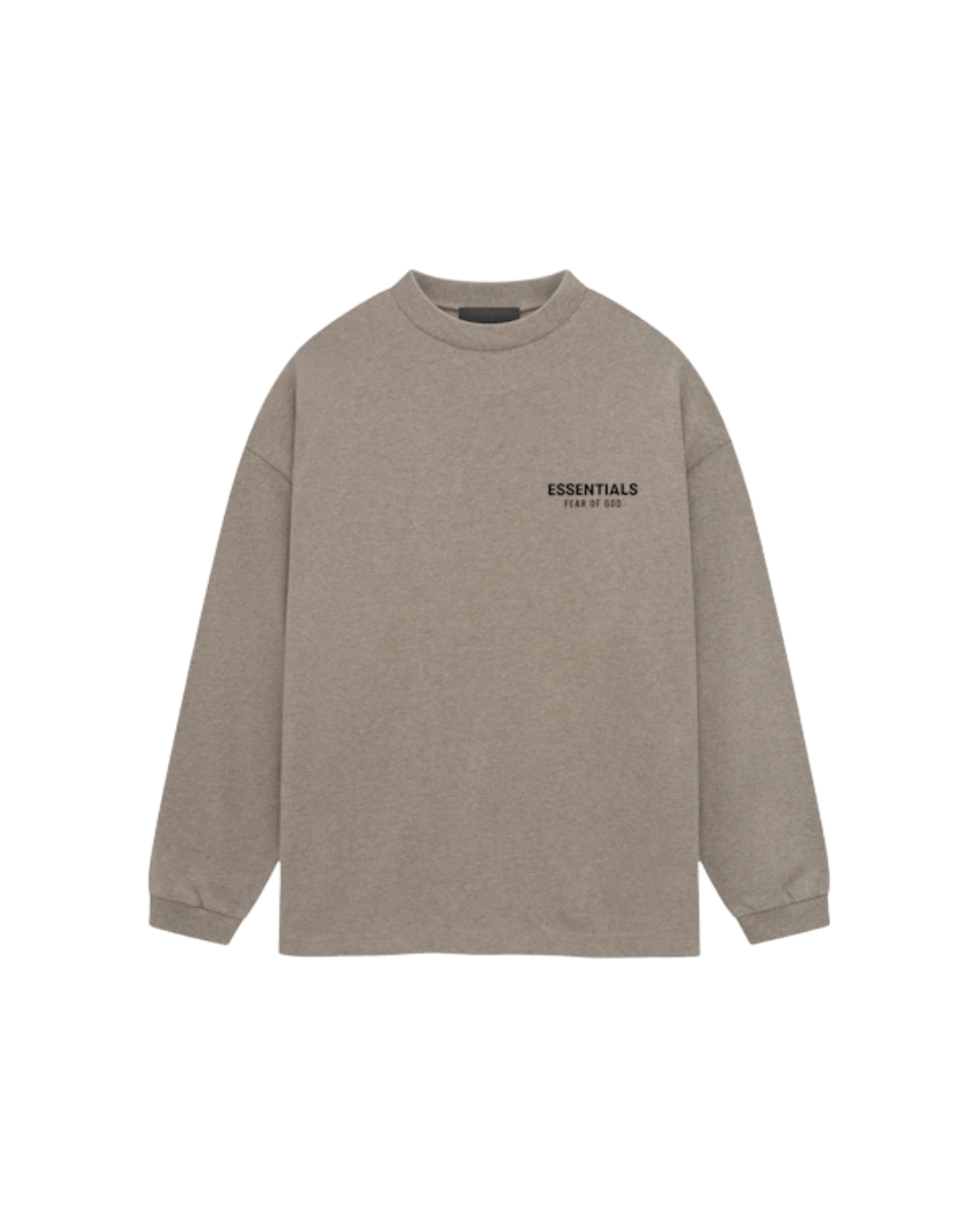 Fear of God Essentials Jersey Long Sleeve T-Shirt Heather Gray