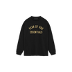Fear of God Essentials Jersey Long Sleeve Tee Black