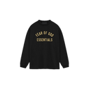 Fear of God Essentials Jersey Long Sleeve Tee Black