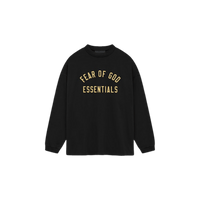 Fear of God Essentials Jersey Long Sleeve Tee Black