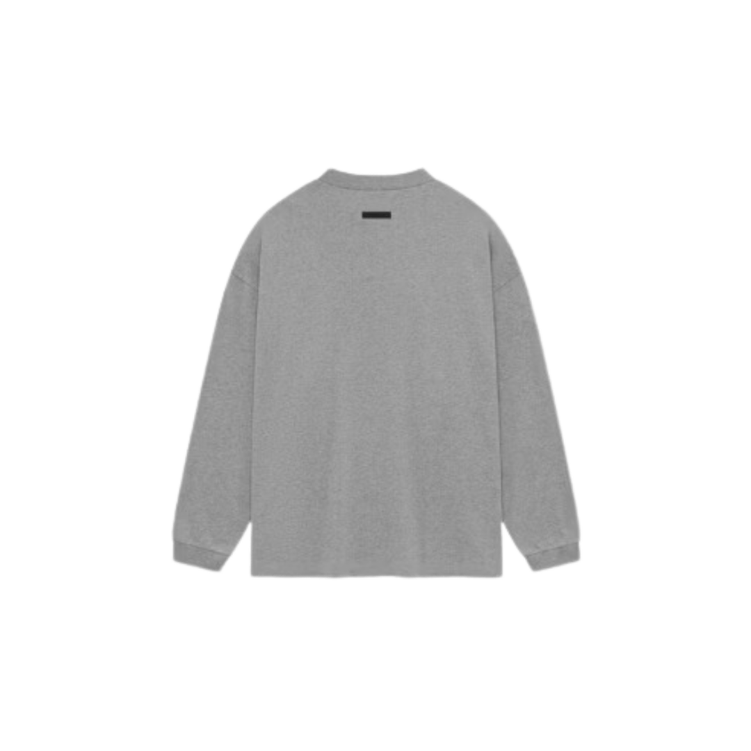 Fear of God Essentials Jersey Long Sleeve Tee Dark Heather