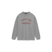 Fear of God Essentials Jersey Long Sleeve Tee Dark Heather