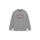 Fear of God Essentials Jersey Long Sleeve Tee Dark Heather