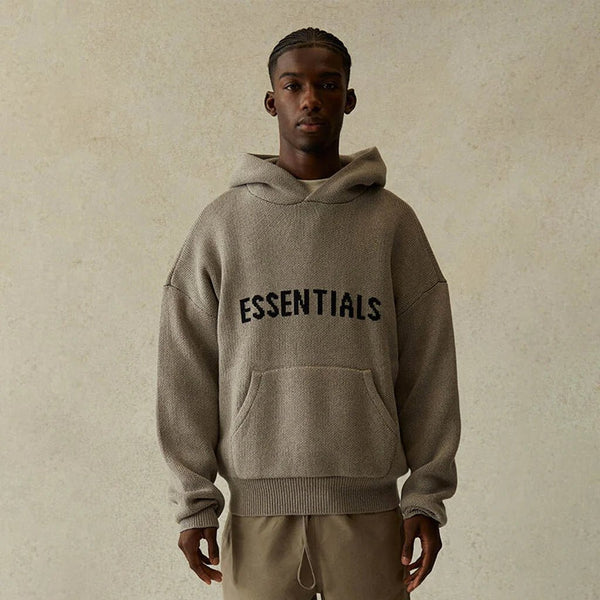Fear of God Essentials Strickbekleidung Dunkelgrau SS21