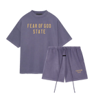 Fear of God Essentials FW24 Lavender Summer Set