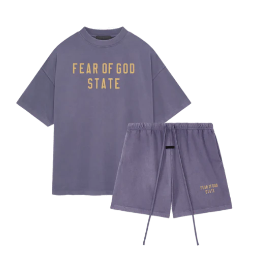 Fear of God Essentials FW24 Lavender Summer Set