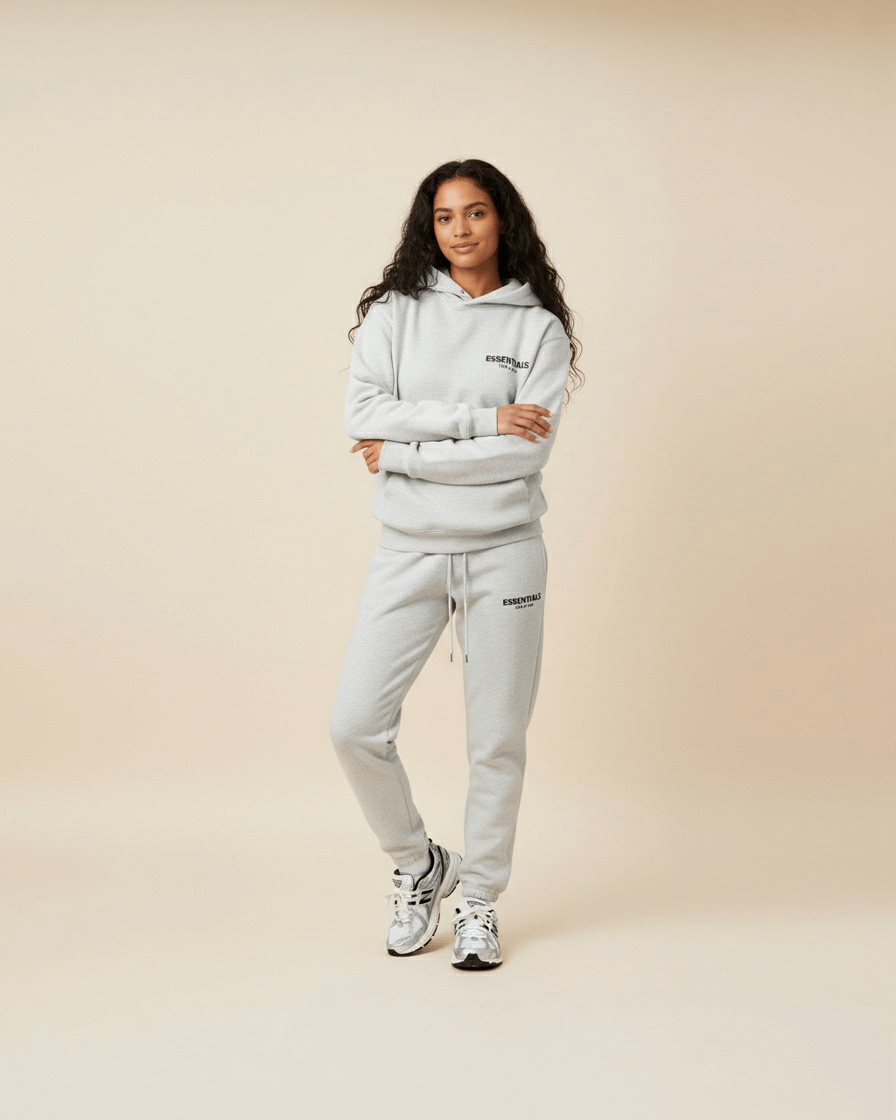 Fear of God Essentials Light Oatmeal Full Set