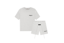 Fear of God Essentials Light Oatmeal Summer Set - SnrKickz