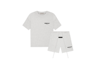 Fear of God Essentials Light Oatmeal Summer Set - SnrKickz