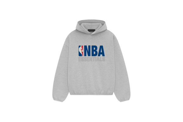 Fear of God Essentials NBA Hoodie Light Heather