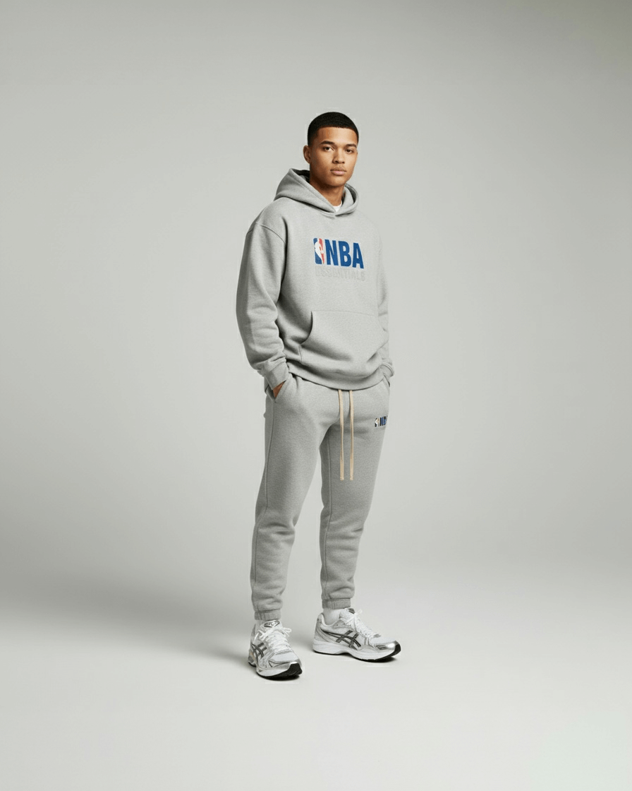 Fear of God Essentials NBA Light Heather FW24