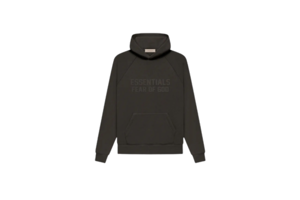 Fear of God Essentials Off Black Hoodie