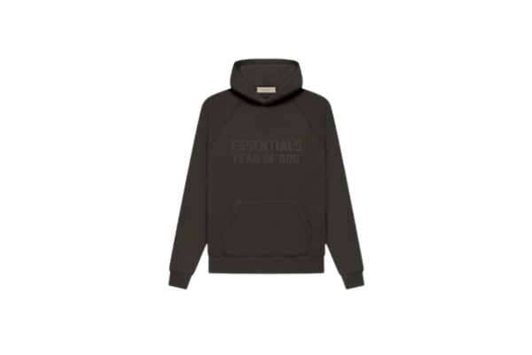 Fear of God Essentials Off Black Hoodie