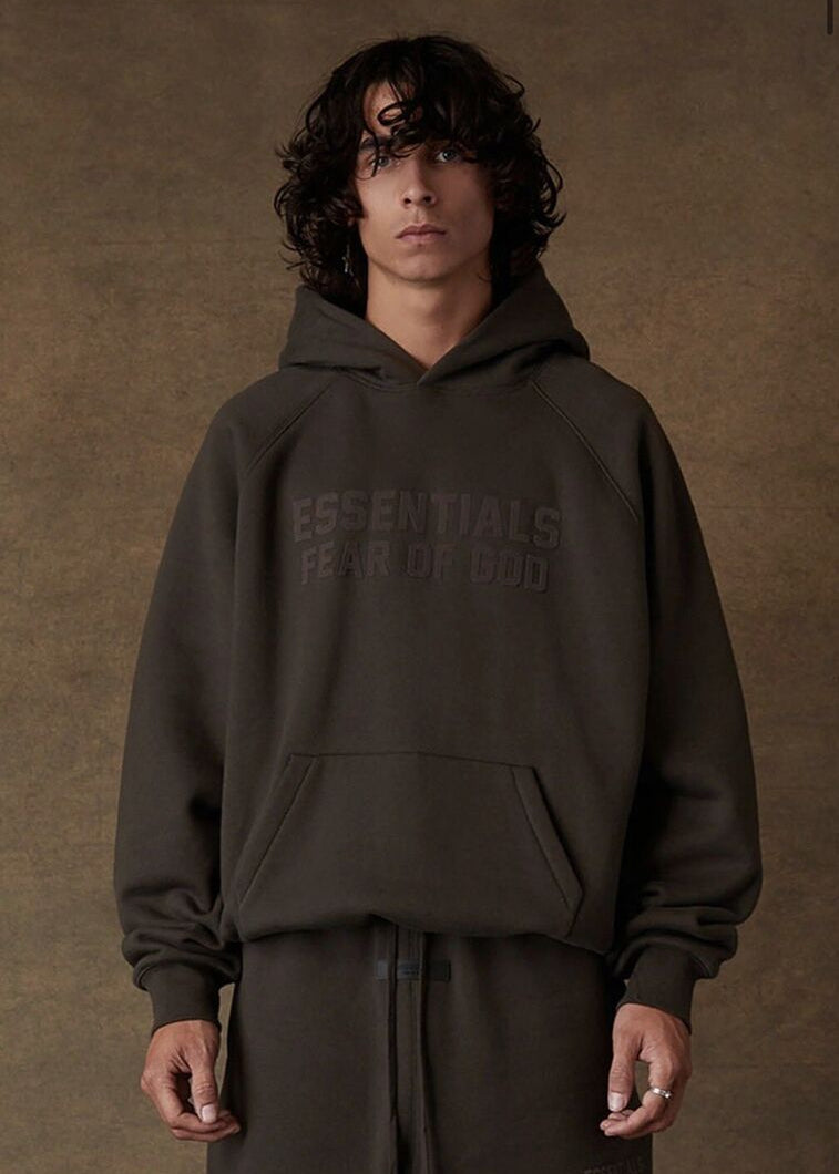 Fear of God Essentials Off Black SS22 Full Set