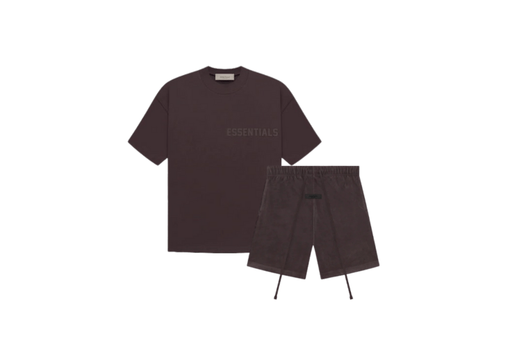 Fear of God Essentials Plum Summer Set