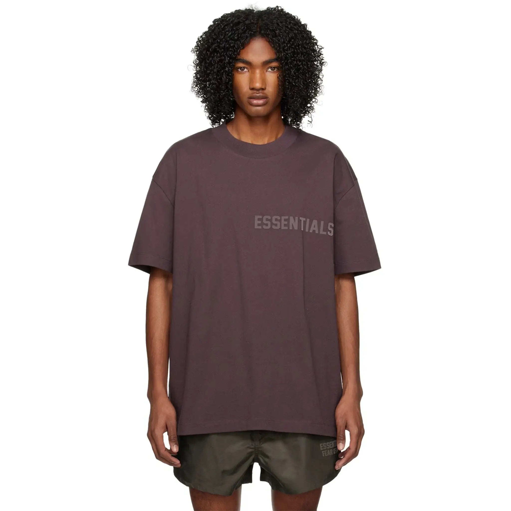 Fear of God Essentials Plum T-Shirt