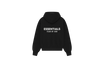 Fear of God Essentials SS25 Jet Black Kapuzenpullover