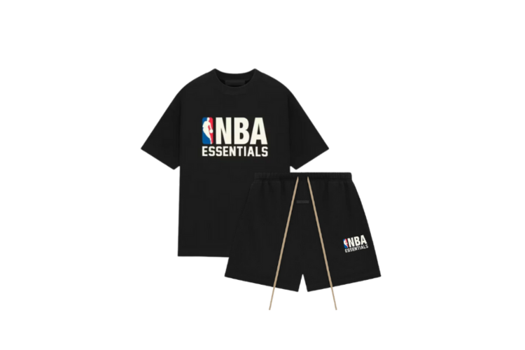 Fear of God Essentials NBA Black White Summer Set