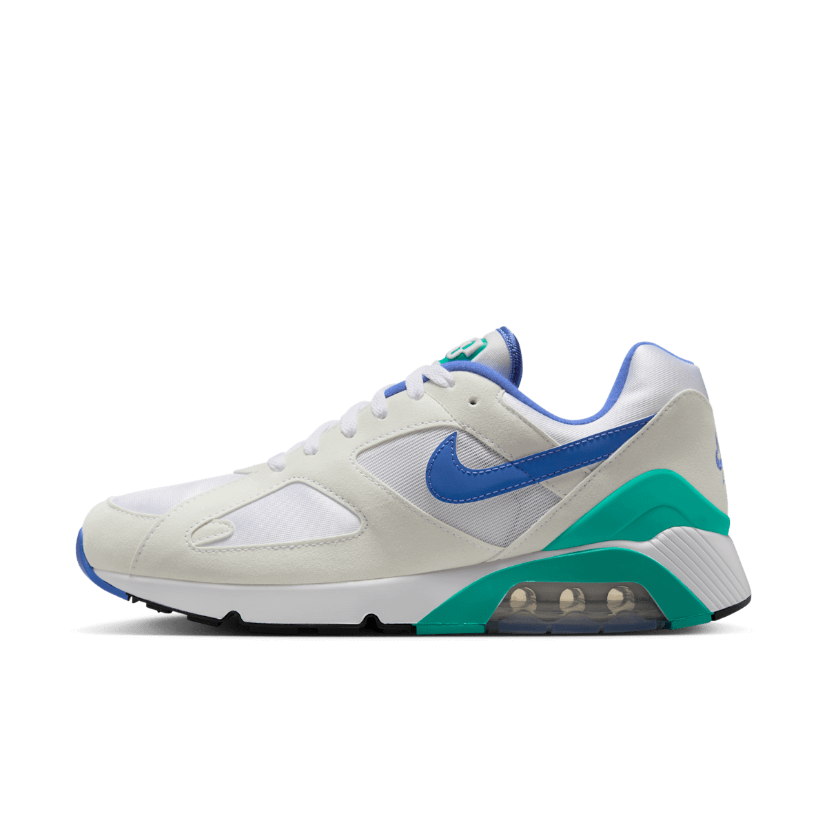 Nike Air 180 White Medium Blue Clear Jade