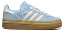 adidas Gazelle Bold Clear Sky Cream (Women's) (JQ7776) | Snrkickz