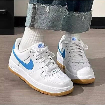 Nike Air Force 1 Low '07 White Cobalt Bliss Gum (FD9867-100) | Snrkickz