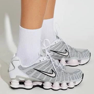 Nike Shox TL Neutral Grey Pearl Pink (Women's) (IU7553-054) | Gratis Verzending
