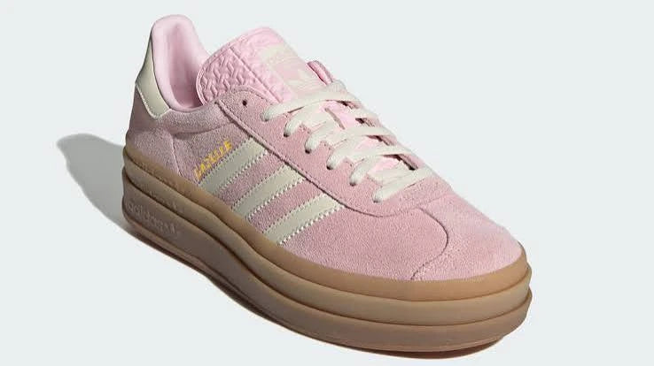 adidas Gazelle Bold Clear Pink Cream White (Women's) (JQ7777) | Snrkickz