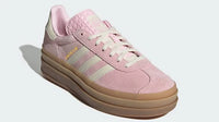 adidas Gazelle Bold Clear Pink Cream White (Women's) (JQ7777) | Snrkickz