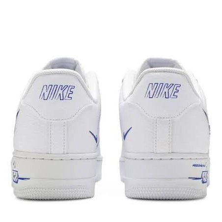 Nike Air Force 1 Low Sketch White Royal (CW7581-100) | Snrkickz