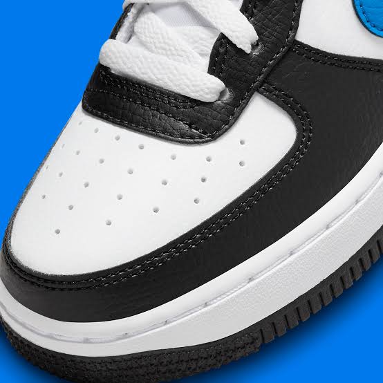 Nike Air Force 1 Low White Black Light Photo Blue (GS)
